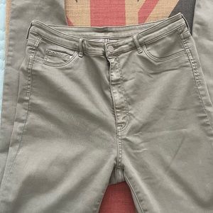 H&M high rise jeans